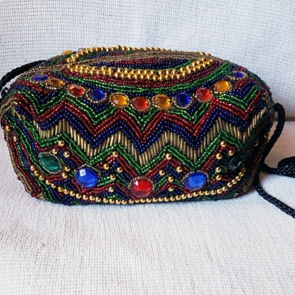 Jeweled and beaded evening bag Sopresa - Picture 1 of 6